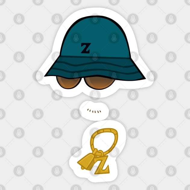 TD Ezekiel - Rapper Sticker by CourtR